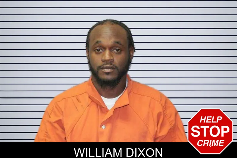 William Dixon mugshot