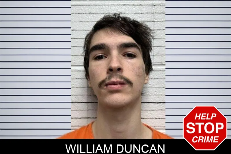 William Duncan mugshot