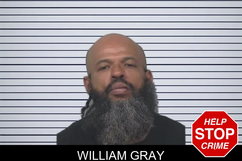 William Gray mugshot