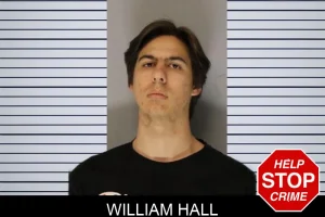 William Hall mugshot