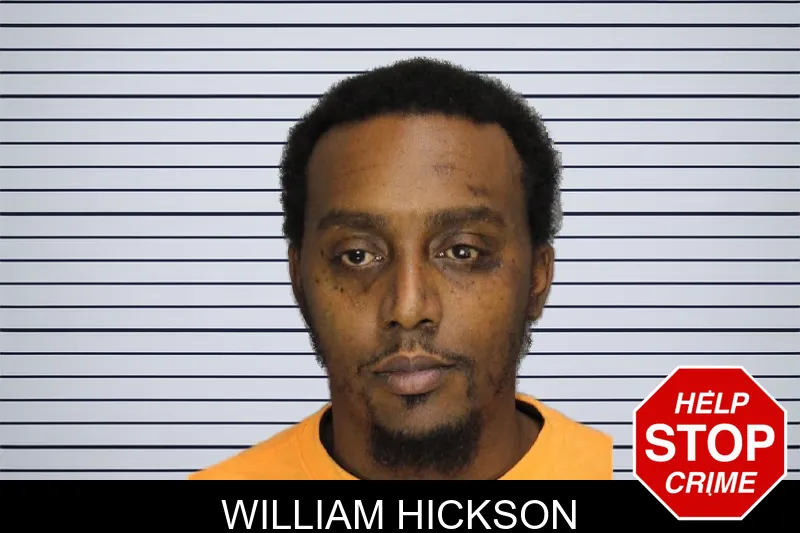 William Hickson mugshot