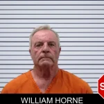 William Horne mugshot