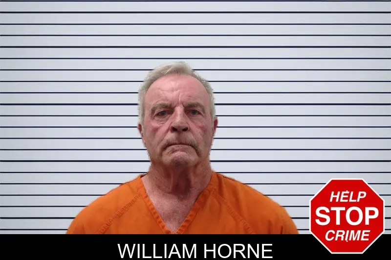William Horne mugshot