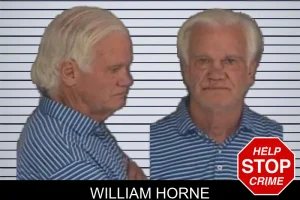 William Horne mugshot