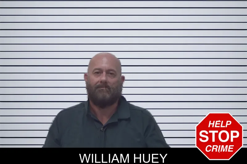 William Huey mugshot