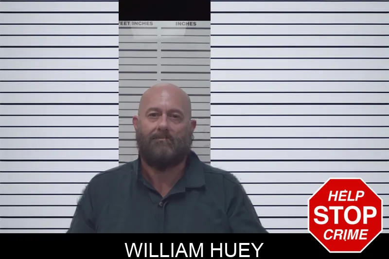 William Huey mugshot