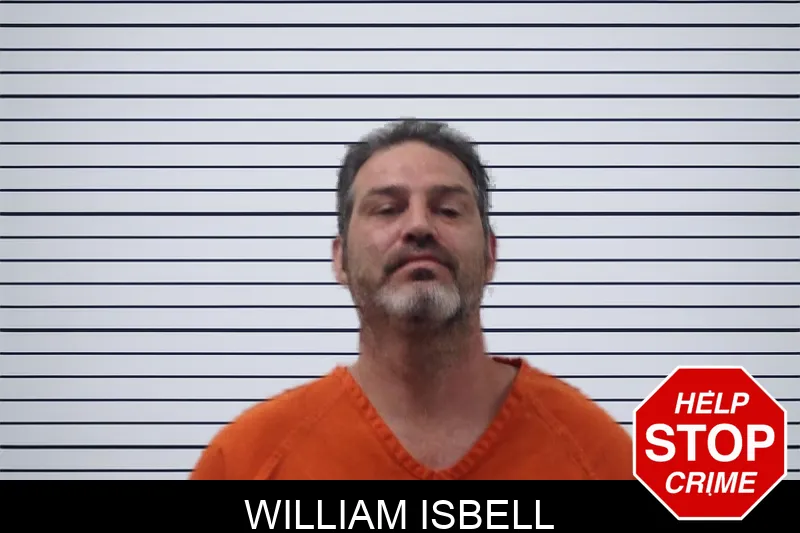 William Isbell mugshot