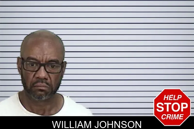 William Johnson mugshot