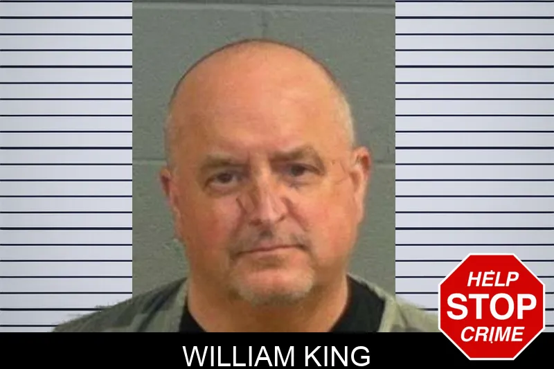 William King mugshot