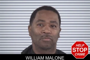 William Malone mugshot