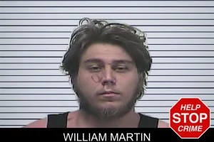 William Martin mugshot