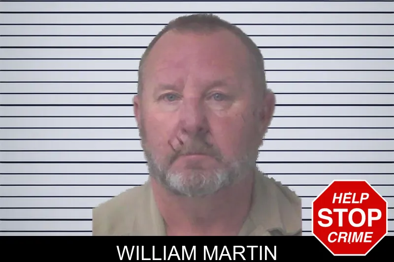 William Martin mugshot