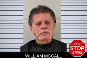 William McCall mugshot