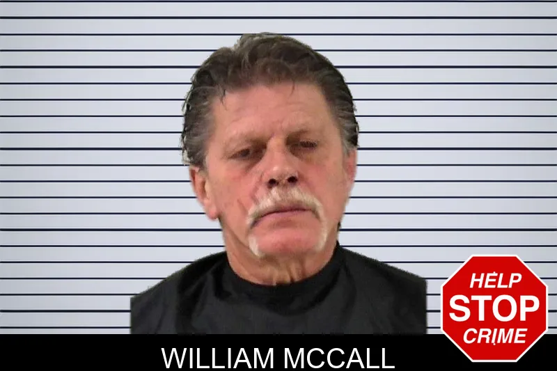 William McCall mugshot