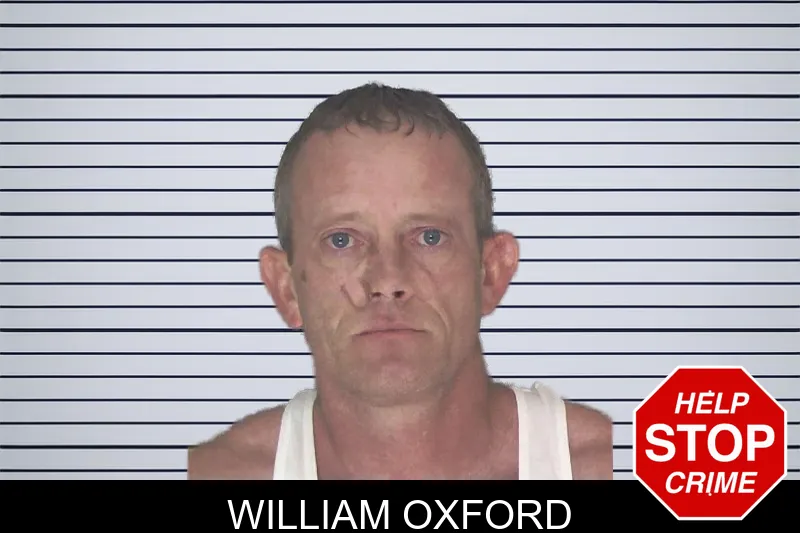 William Oxford mugshot