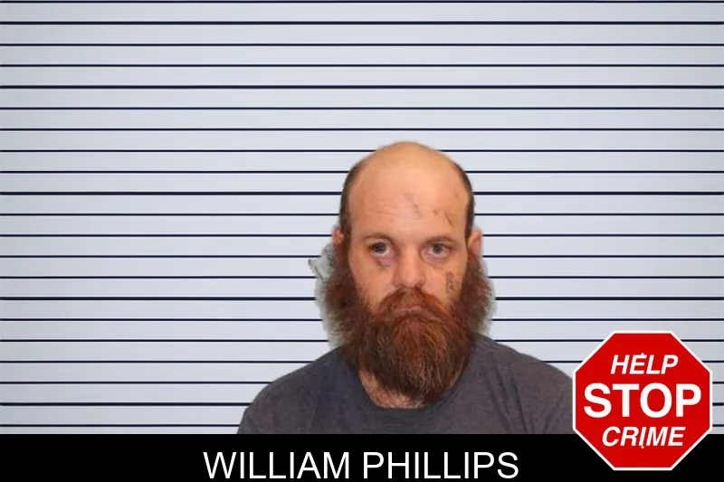 William Phillips mugshot