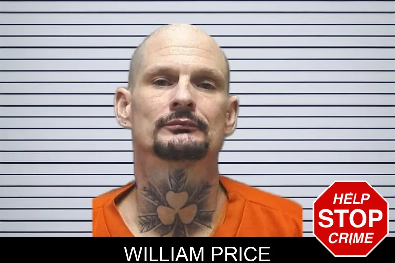 William Price mugshot