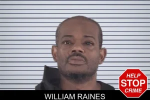 William Raines mugshot
