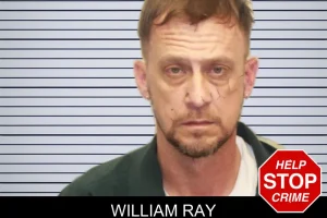 William Ray mugshot