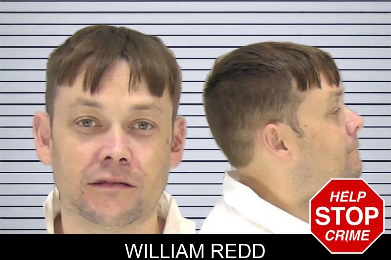 William Redd mugshot