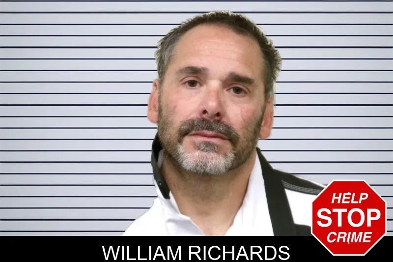 William Richards mugshot