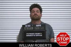 William Roberts mugshot