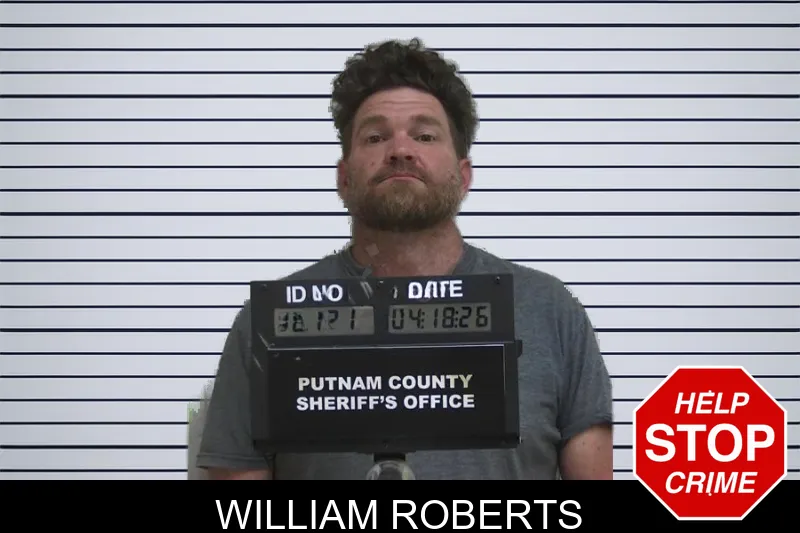 William Roberts mugshot