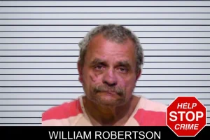 William Robertson mugshot