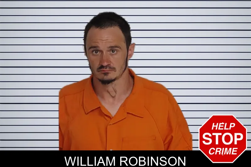 William Robinson mugshot