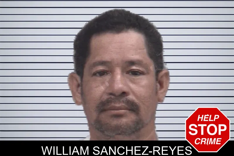 William Sanchez-Reyes mugshot