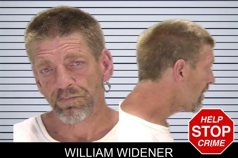 William Widener mugshot