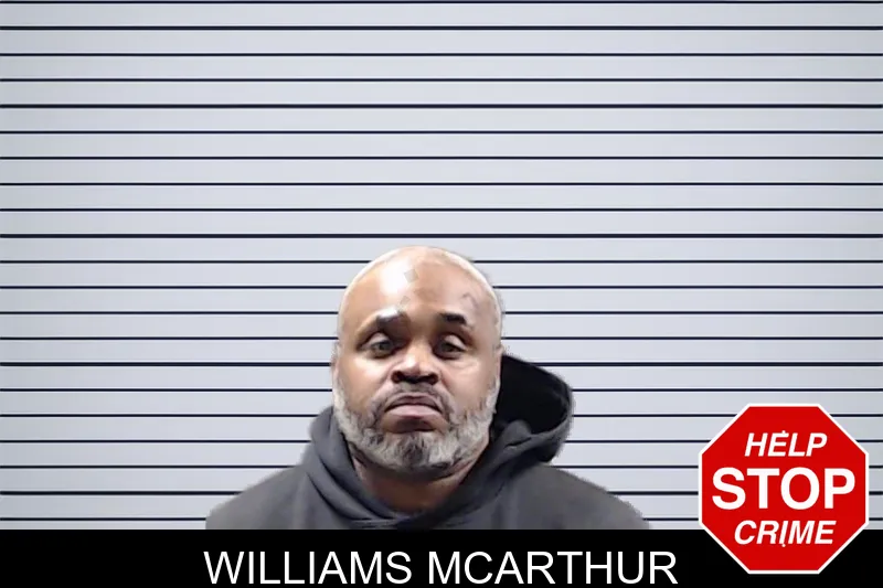 Williams McArthur mugshot