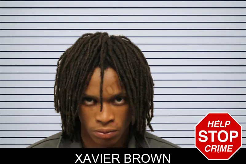 Xavier Brown mugshot