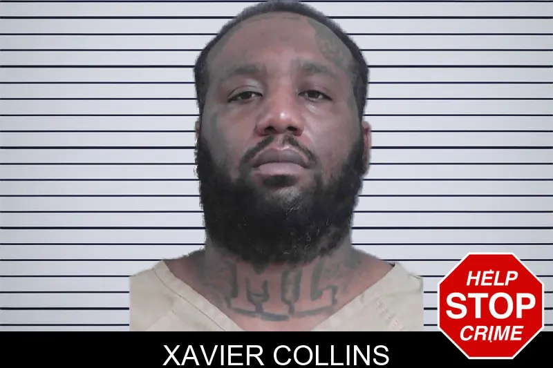 Xavier Collins mugshot