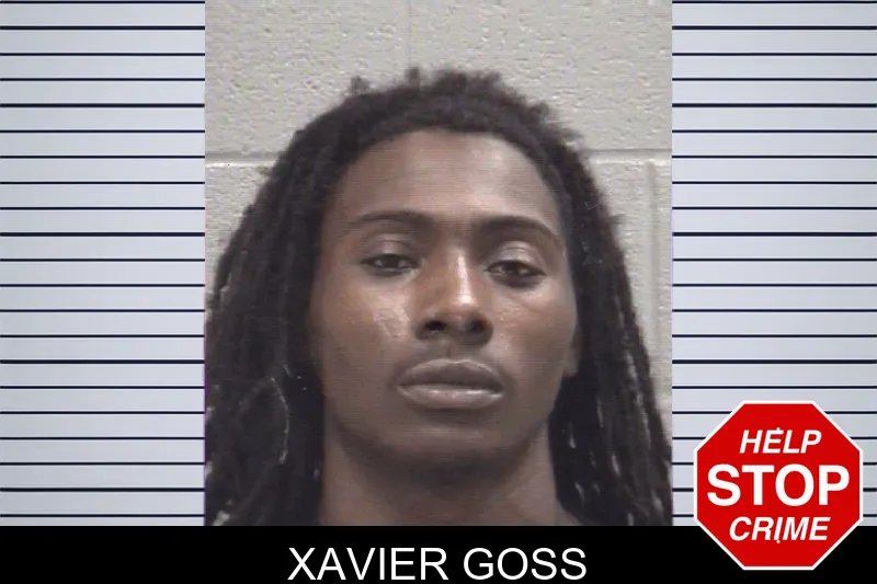 Xavier Goss mugshot