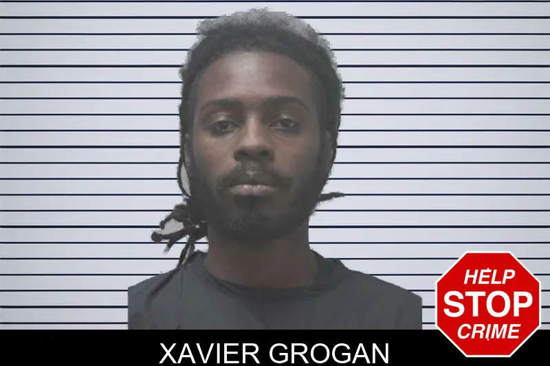 Xavier Grogan mugshot