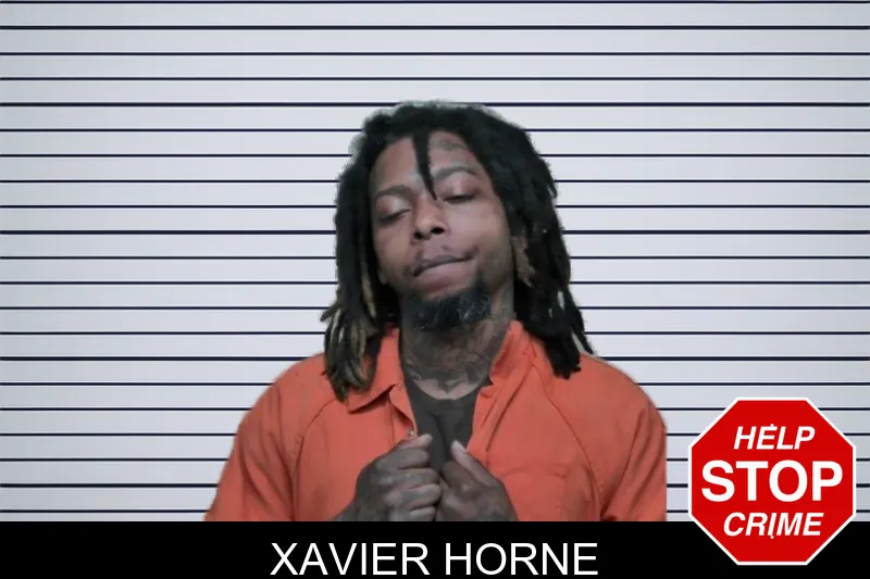Xavier Horne mugshot