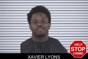 Xavier Lyons mugshot