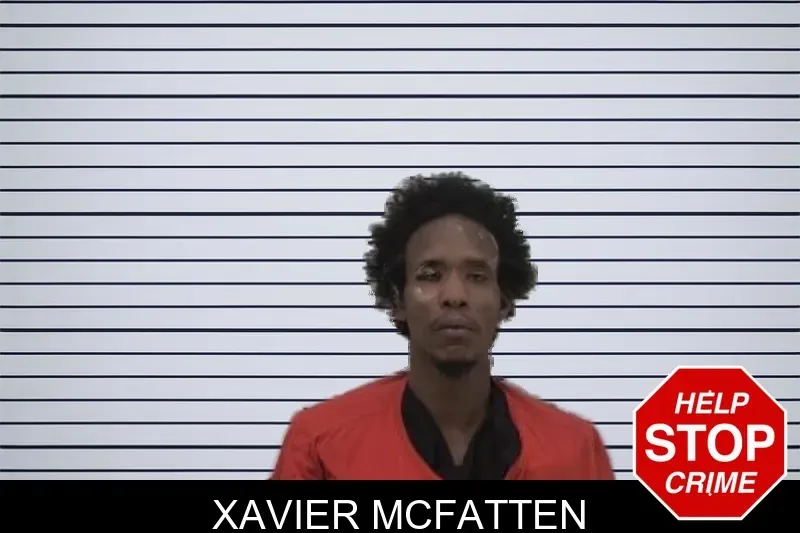 Xavier McFatten mugshot