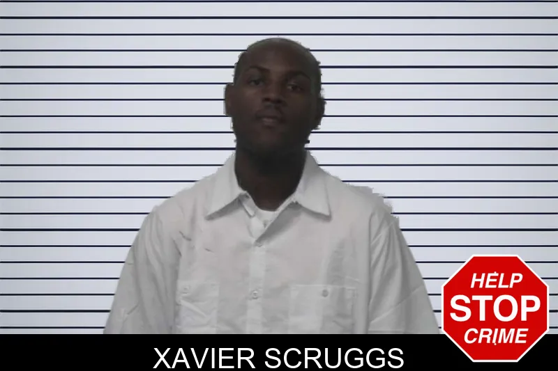 Xavier Scruggs mugshot