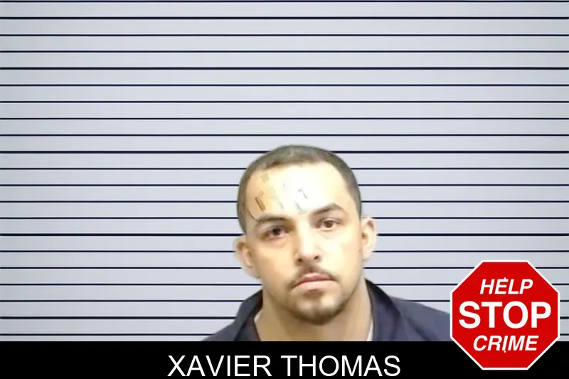 Xavier Thomas mugshot