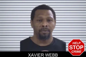 Xavier Webb mugshot