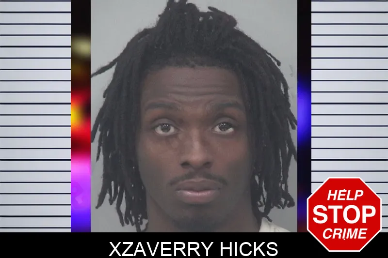 Xzaverry Hicks mugshot