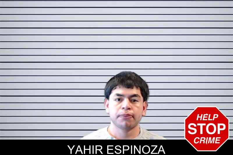 Yahir Espinoza mugshot