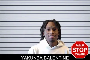 Yakunba Balentine mugshot