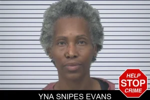 Yna Snipes Evans mugshot