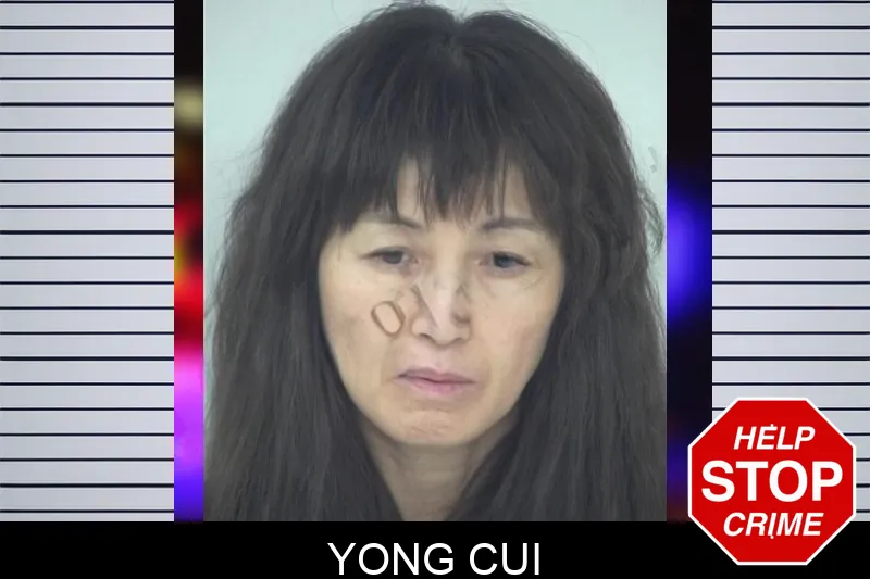 Yong Cui mugshot