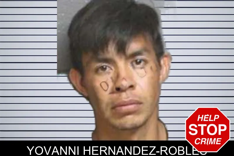 Yovanni Hernandez-Robles mugshot