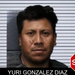 Yuri Gonzalez Diaz mugshot
