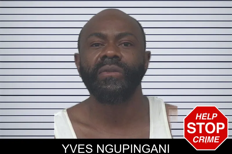 Yves Ngupingani mugshot